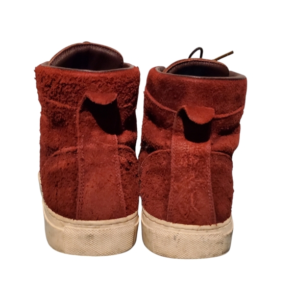 Diemme Maroon Leather Lace-Up Ankle Combat Boots Men's Size 10M - Picture 11 of 15